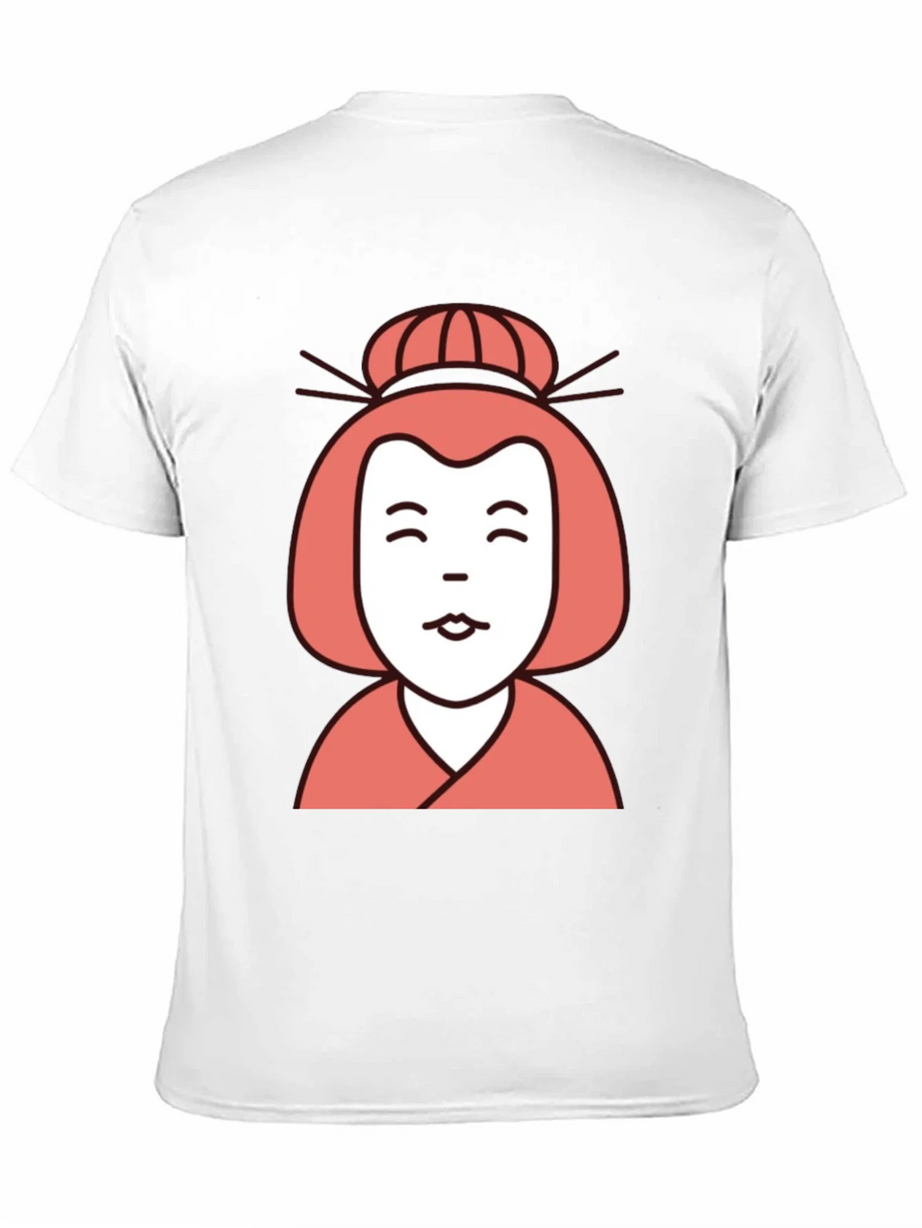 Japanese Geisha Graphic Tee - Unisex Black T-Shirt