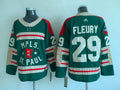 Men's Minnesota Wild Marc Andre Fleury #29 Green Breakaway Jersey1
