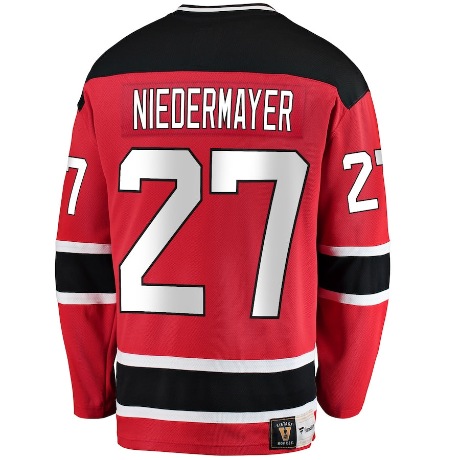 Scott Niedermayer New Jersey Devils   Premier Breakaway Retired  Jersey - Red