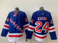 Men's New York Rangers Kaapo Kakko #24 Blue Player Jersey1