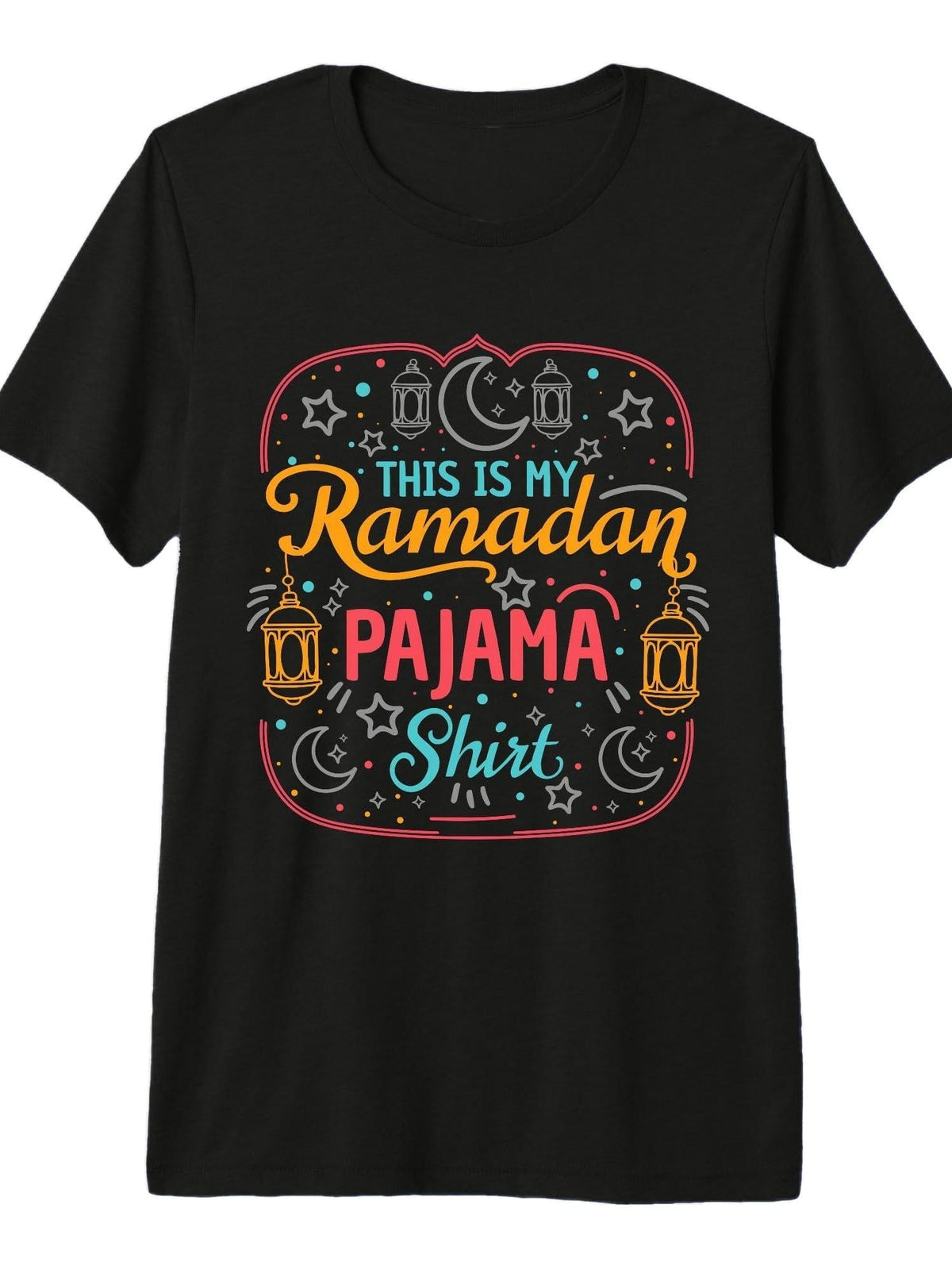 Ramadan Kareem Eid Mubarak Fasting This is My Ramadan Premium Tri-Blend T-Shirt Ramadan 180gsm Cotton Round Neck Short Sleeve Men Casual T-Shirt