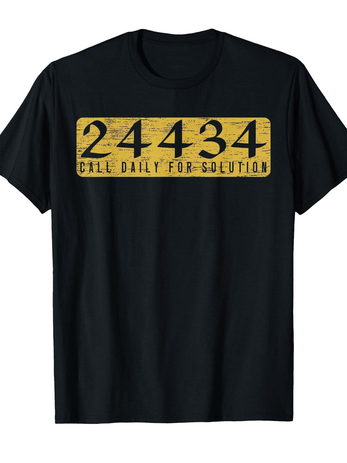 Call Daily for Solution Muslim Islam Quran Mosque Ramadan T-Shirt Ramadan 180gsm Cotton Round Neck Short Sleeve Men Casual T-Shirt