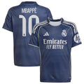 Kylian Mbappé Real Madrid 2025/26 Away Player Jersey - Blue