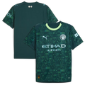 Manchester City FC 2025/26 Fourth Jersey - Green