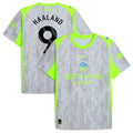 Erling Haaland Manchester City 2025/26 Third Player Jersey - Neon Green