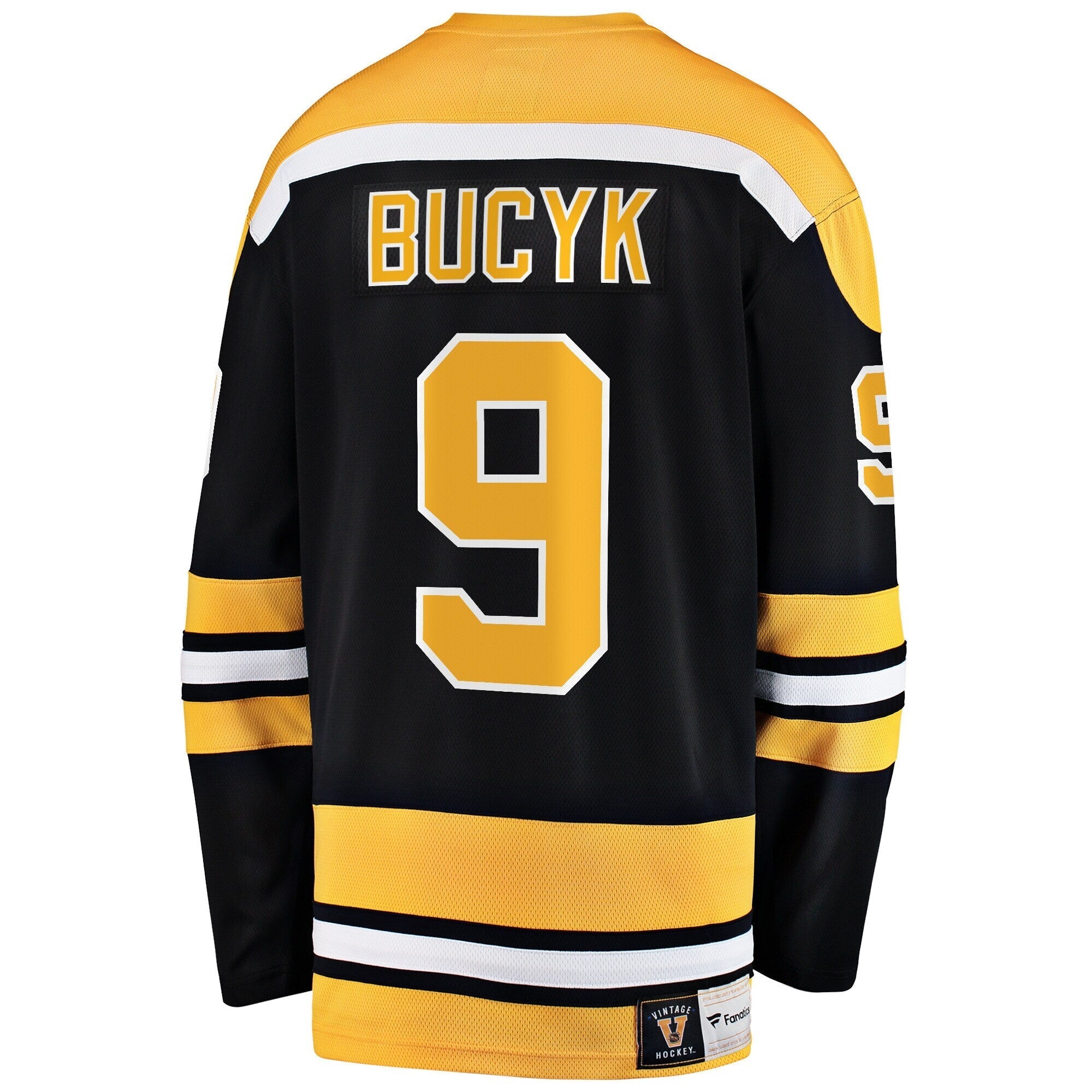 John Bucyk Boston Bruins   Premier Breakaway Retired  Jersey - Black