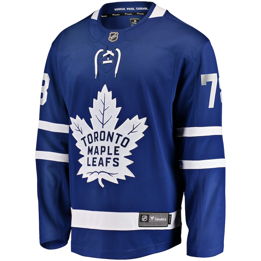 TJ Brodie Toronto Maple Leafs  Home Breakaway  Jersey - Blue