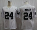 Men's Las Vegas Raiders Jonathan Abram #24 White Game Player Jersey1