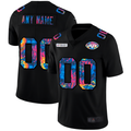 Custom1 New York Jets Multi-Color Black 2020 Crucial Catch Vapor Untouchable Limited Jersey1 American Stitched Jersey1 Football Jerseys