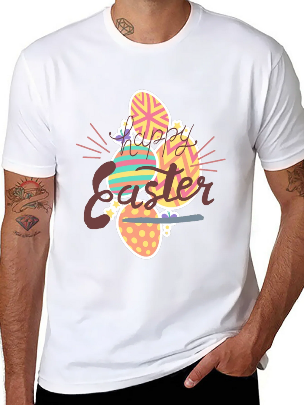 Happy Easter Graphic T-Shirt