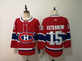 Men's Montreal Canadiens Jesperi Kotkaniemi #15 Red Player Game Jersey1