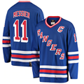 Men's New York Rangers Mark Messier #11 Blue Player Game Jersey1