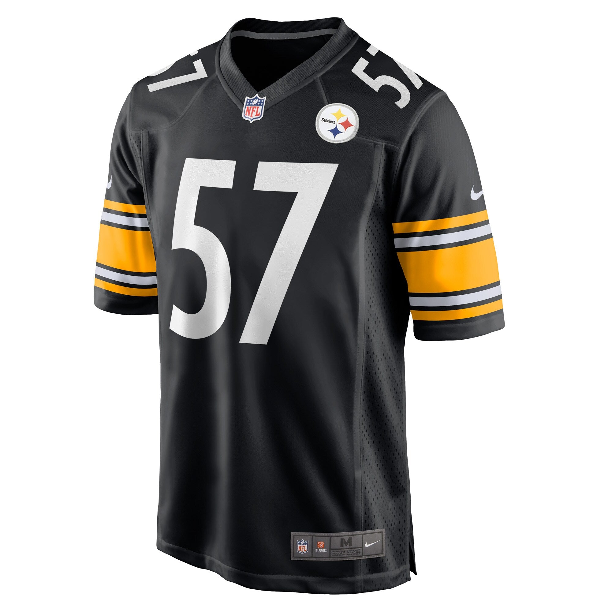 Montravius Adams Pittsburgh Steelers Nike Game   Jersey - Black