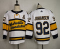 Men's Nashville Predators Ryan Johansen #92 White Breakaway Player Jersey1