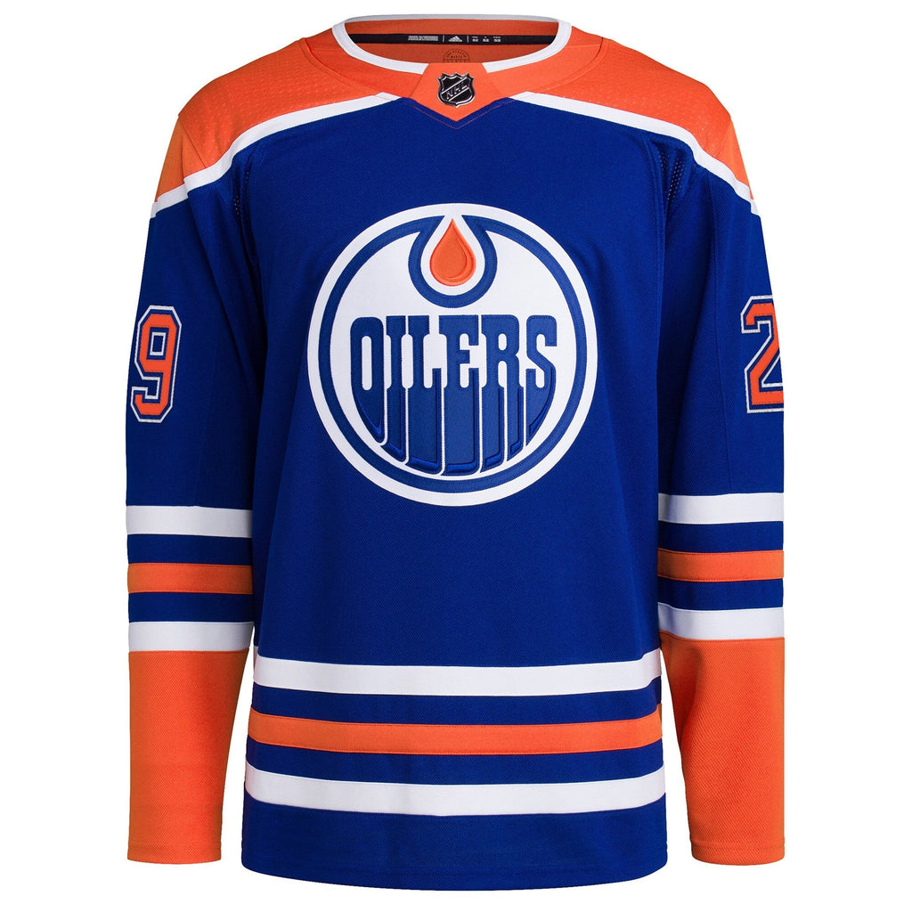 Leon Draisaitl Edmonton Oilers   Home Primegreen   Jersey - Royal