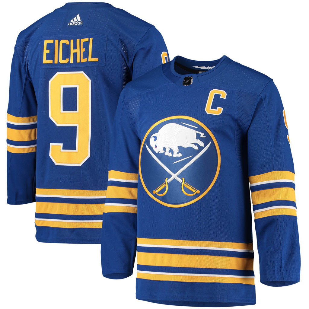 Jack Eichel Buffalo Sabres   Home Primegreen   Jersey - Royal