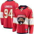 Men's Florida Panthers Ryan Lomberg #94 Red Home Breakaway Player Jersey1