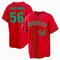 #56 RANDY AROZARENA MEXICO BASEBALL 2023 WORLD BASEBALL CLASSIC REPLICA JERSEY ¨C RED Stitches Baseball Jerseys