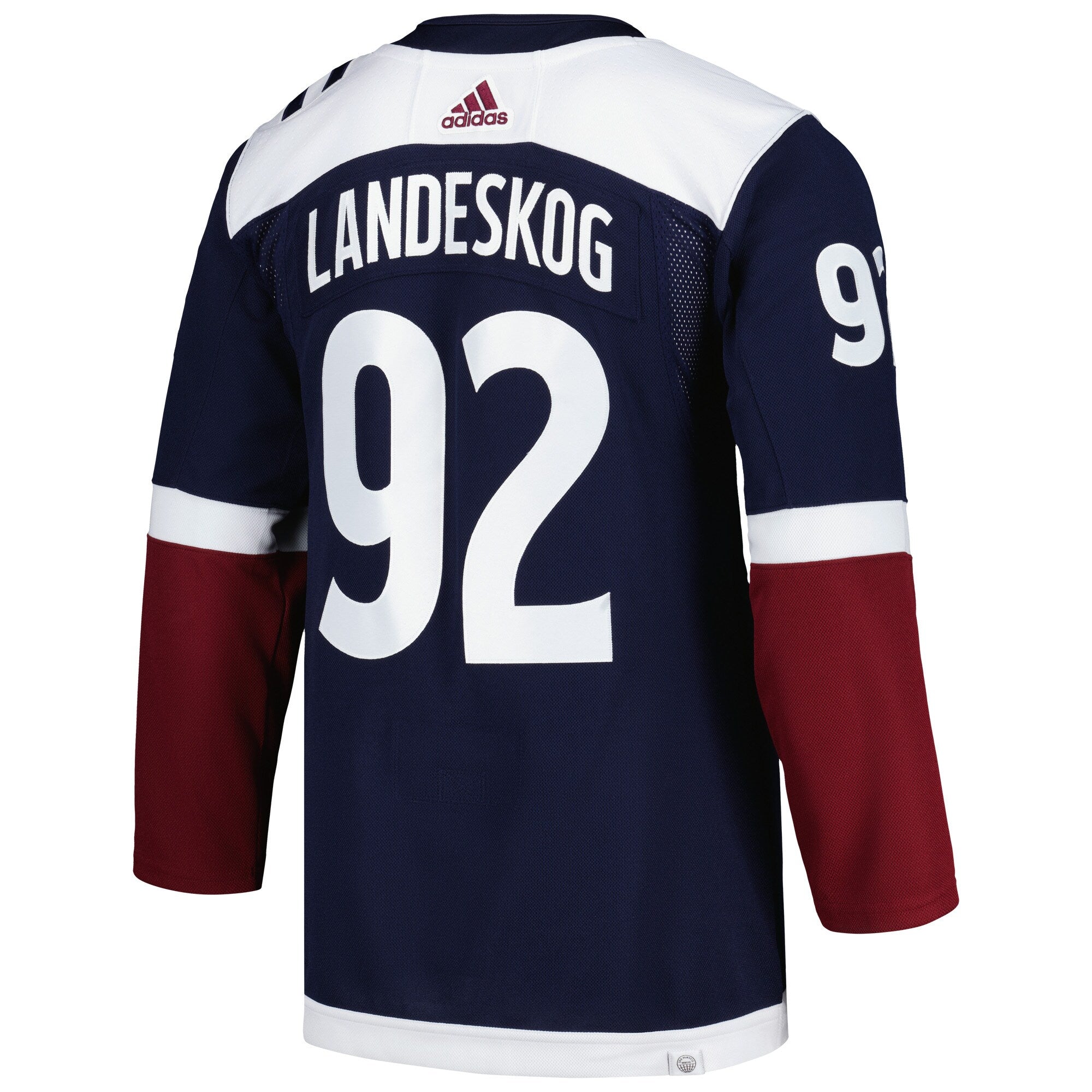 Gabriel Landeskog Colorado Avalanche   Alternate Primegreen   Jersey - Navy