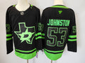 Men's Dallas Stars Wyatt Johnston #53 Black Player Game Jersey1