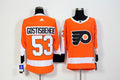 Men's Philadelphia Flyers Shayne Gostisbehere #53 Orange Player Jersey1