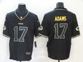 Men's Green Bay Packers Davante Adams #17 Black Player Jersey1