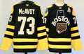 Men's Boston Bruins Charlie McAvoy #73 Black Game Jersey1