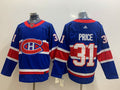 Men's Montreal Canadiens Carey Price #31 Blue Player Game Jersey1