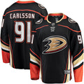 Leo Carlsson Anaheim Ducks   Home Breakaway  Jersey - Black