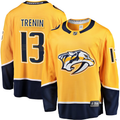 Men's Nashville Predators Yakov Trenin #13 Gold Home Breakaway Jersey1