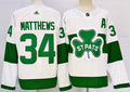 Men's Toronto Maple Leafs Auston Matthews #34 White Jersey1