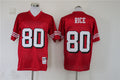 Men's San Francisco 49ers Jerry Rice Mitchell & Ness Scarlet Legacy Replica Jersey1