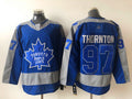 Men's Toronto Maple Leafs Joe Thornton #97 Blue Player Game Jersey1