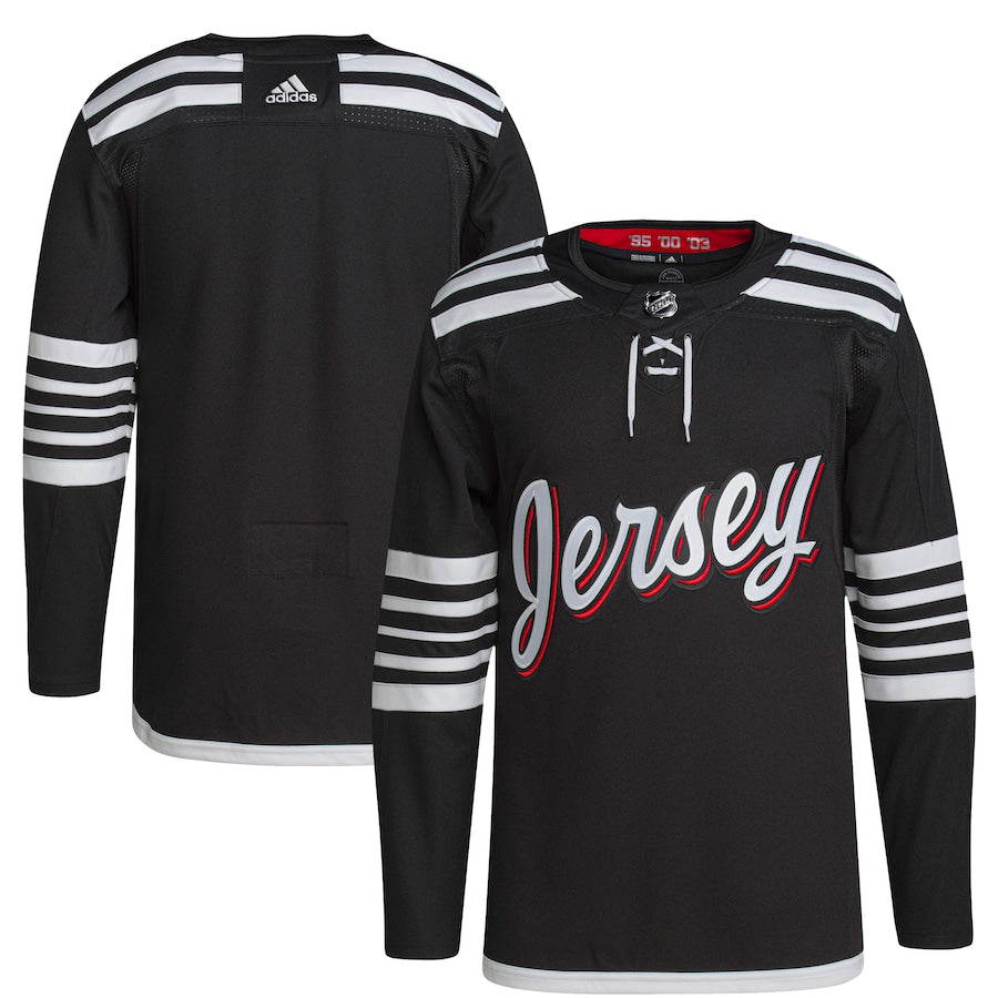 New Jersey Devils   Men's 2021/22 Alternate Primegreen   Jersey - Black