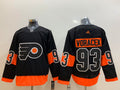 Men's Philadelphia Flyers Jakob Voracek #93 Black Player Jersey1