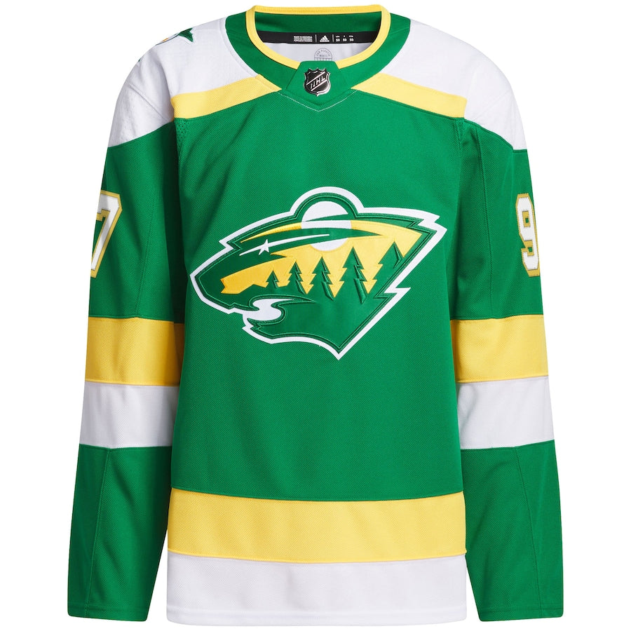 Kirill Kaprizov Minnesota Wild   2023/24 Alternate Primegreen   Jersey - Green