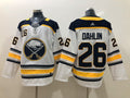 Men's Buffalo Sabres Rasmus Dahlin #26 White Replica Game Jersey1