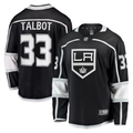 Men's Los Angeles Kings Cam Talbot #33 Black Home Breakaway Jersey1