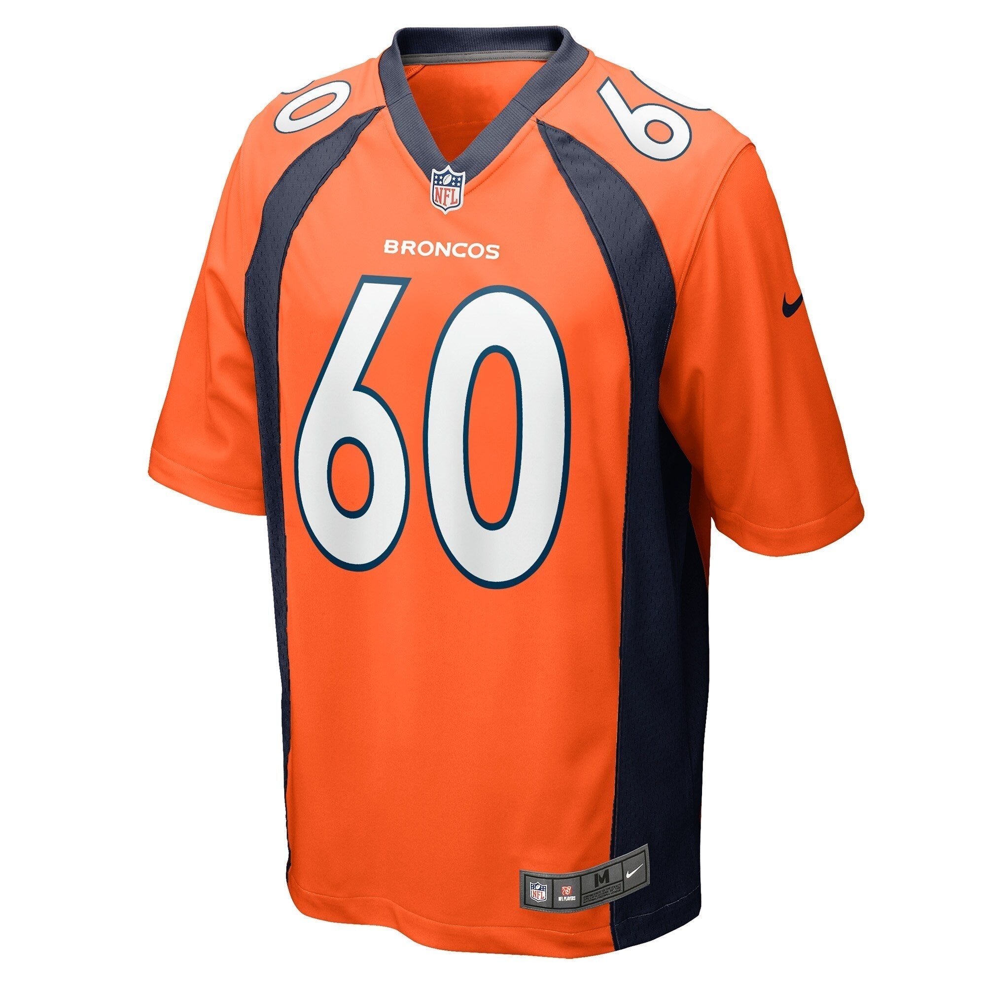 Luke Wattenberg Denver Broncos Nike Game   Jersey - Orange