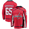 Men's Washington Capitals Andre Burakovsky #65 Red Breakaway Home Player Jersey1