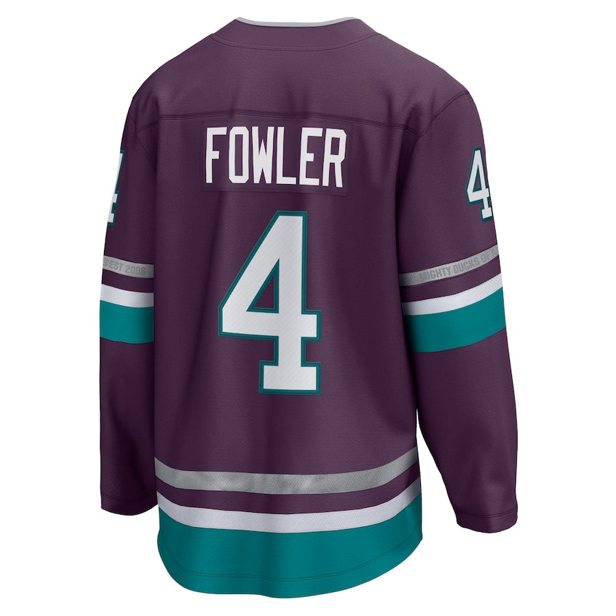 Cam Fowler Anaheim Ducks   30th Anniversary Premier Breakaway Jersey - Purple