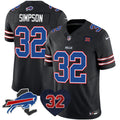 Men���s Buffalo Bills O.J. Simpson Patch Vapor Limited Jersey ��� All Stitched