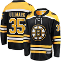 Men's Boston Bruins Linus Ullmark #35 Black Replica Player Jersey1