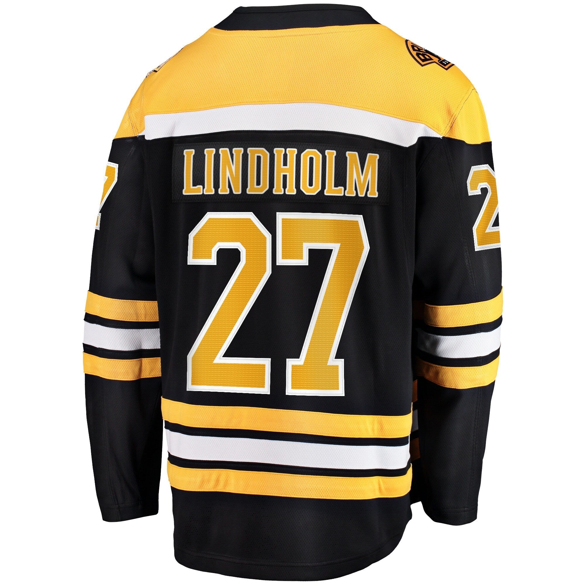 Hampus Lindholm Boston Bruins   Home Breakaway  Jersey - Black