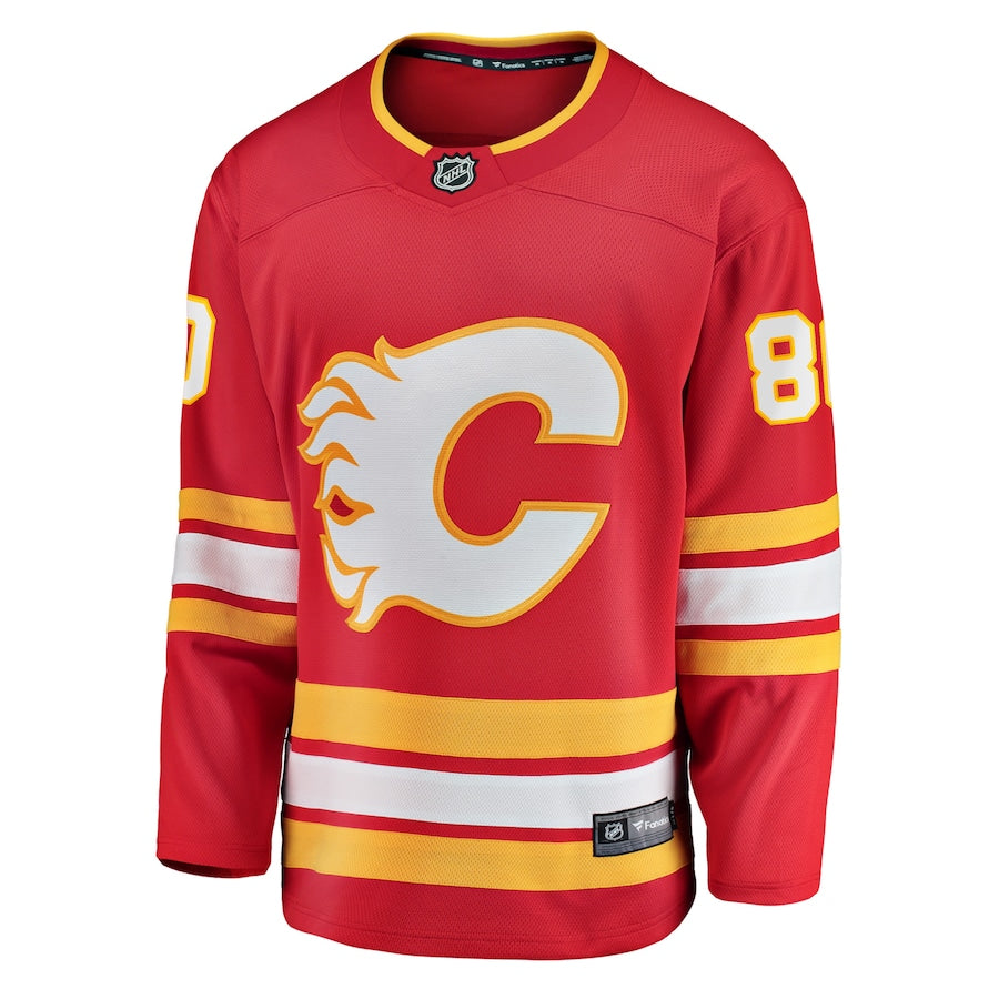 Daniel Vladar Calgary Flames   Home Breakaway  Jersey - Red