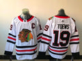 Men's Chicago Blackhawks Jonathan Toews #19 White Breakaway Player Jersey1