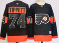 Men's Philadelphia Flyers Owen Tippett #74 Black Player Jersey1