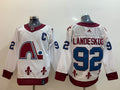 Men's Colorado Avalanche Gabriel Landeskog #92 White Breakaway Player Jersey1