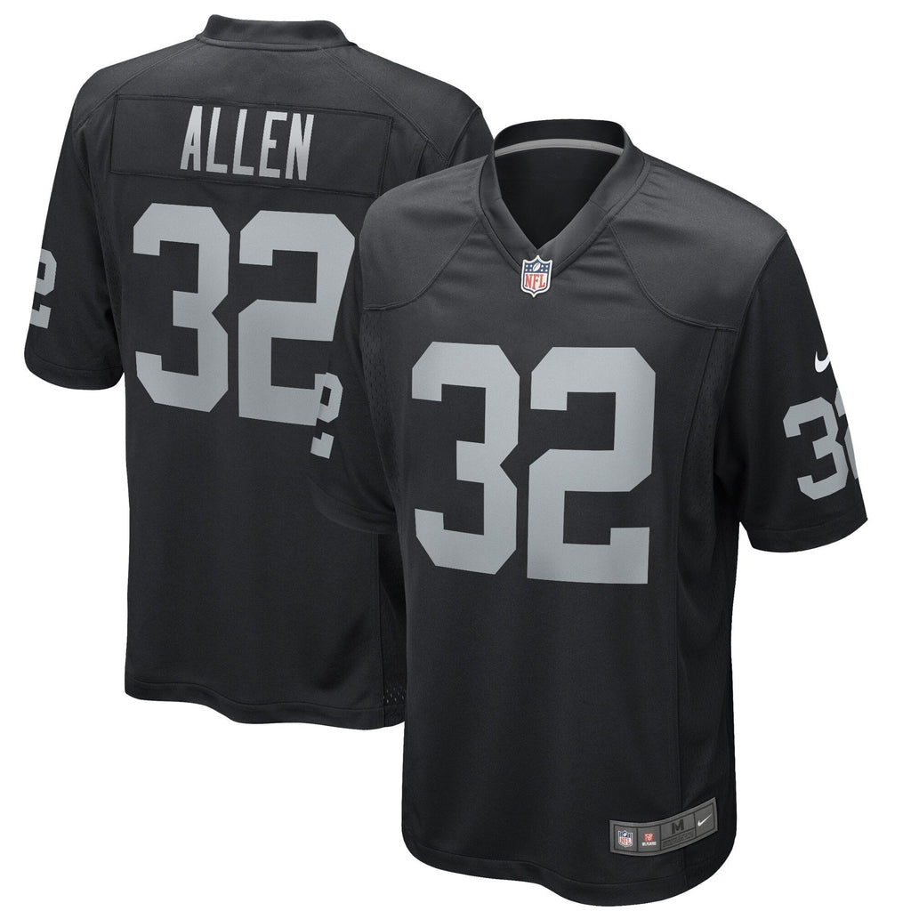 Marcus Allen Las Vegas Raiders Nike Game Retired   Jersey - Black