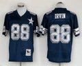 Men's Dallas Cowboys Michael Irvin Mitchell & Ness Navy Legacy Replica Player Jersey1